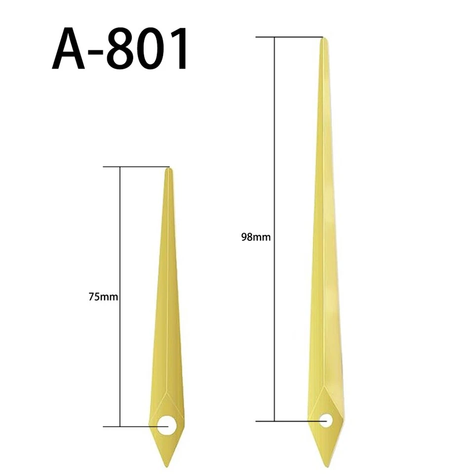 Kellon osoitin A-801 kultainen tunti ja minuutti